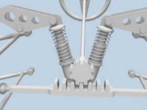 car suspension 3D Model