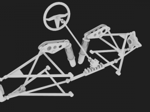 car suspension 3Dモデル