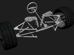 car suspension 3D Model