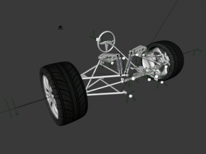 car suspension 3Dモデル