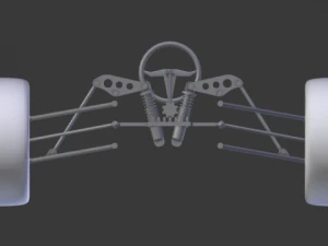 car suspension 3D Model