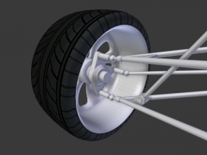 car suspension 3Dモデル