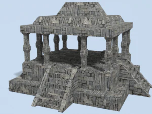 temple 3D Model