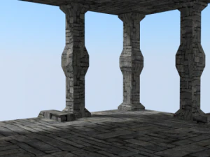 temple 3D Model