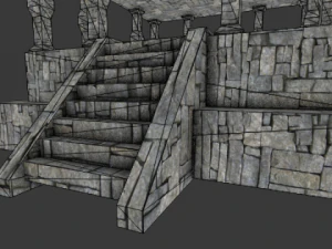 temple 3D Model