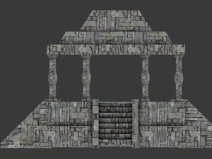 temple 3D Model