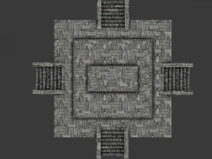 temple 3D Model