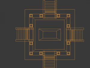 temple 3D Model
