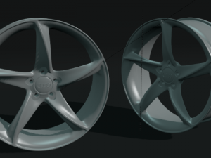 rim car Model 3D