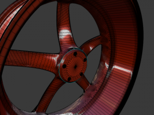 rim car Model 3D