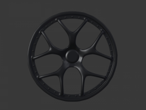 rim car 3Dモデル