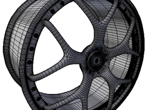 rim car 3Dモデル