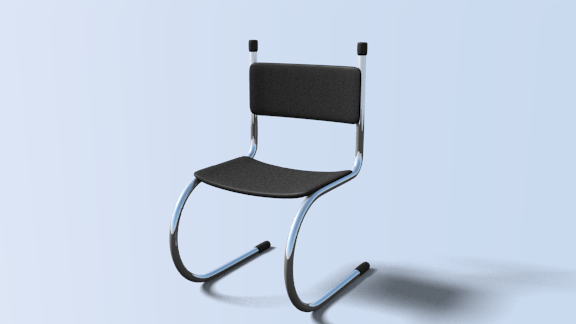 chair 3D Model .c4d .max .obj .3ds .fbx .stl .blend