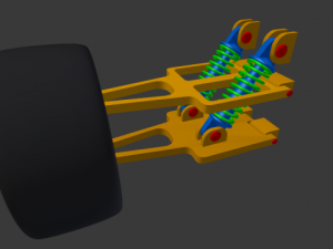 car suspension 3D Model