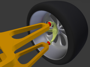 car suspension 3D Model