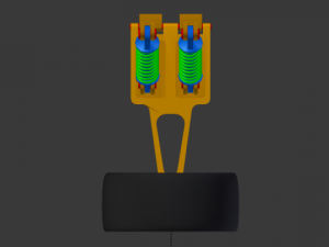 car suspension 3D Model