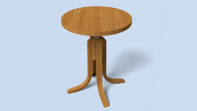 simple chair 3Dモデル .c4d .max .obj .3ds .fbx .stl .blend