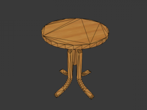 simple chair 3Dモデル