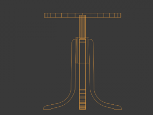 simple chair 3Dモデル