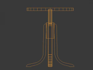 simple chair 3D Model