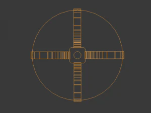 simple chair 3D Model