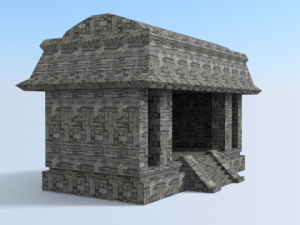 temple 3D Модель