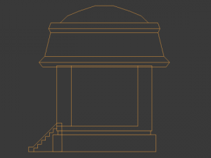 temple 3D Модель