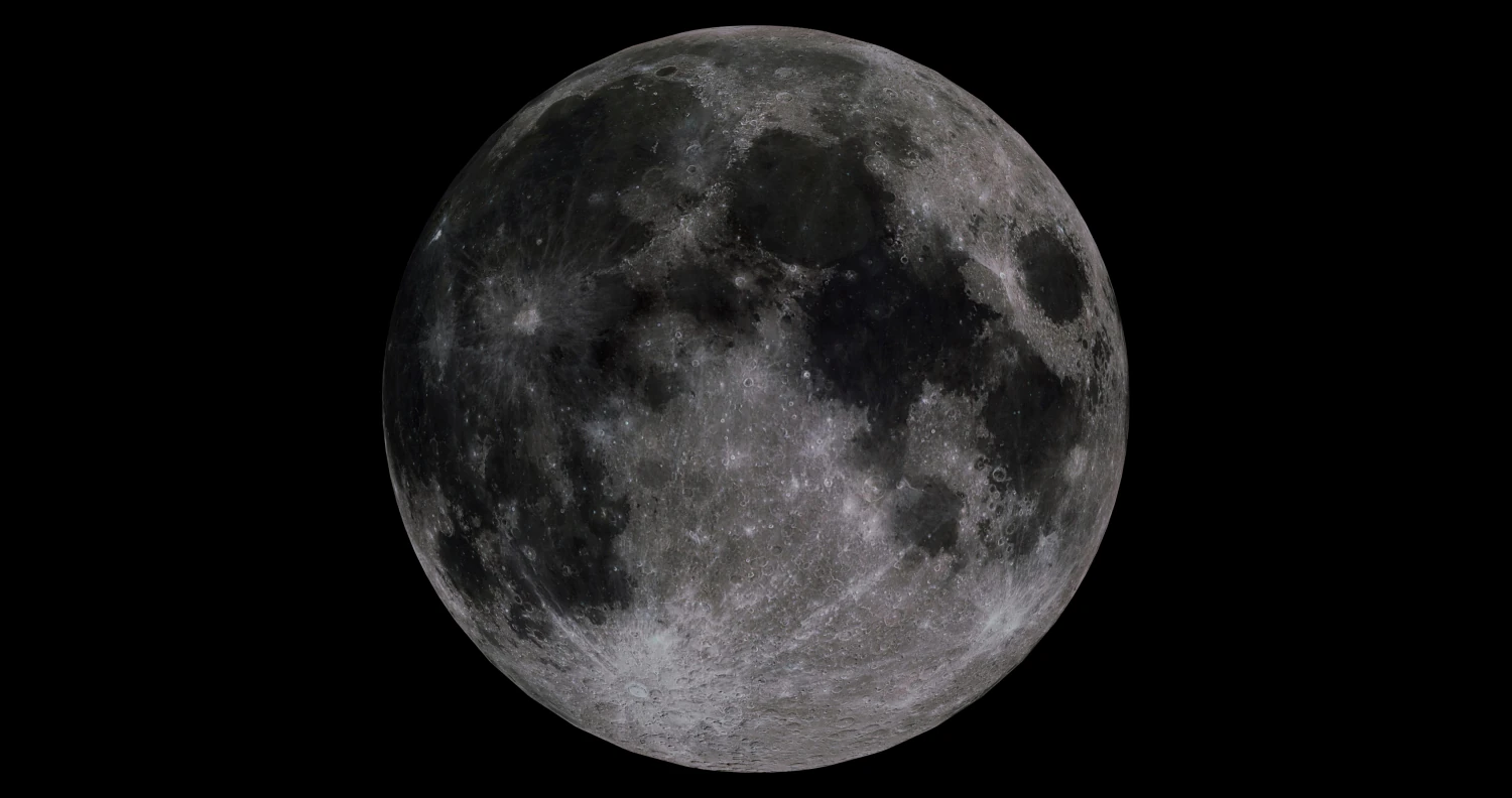 moon 4k 3D Model .c4d .max .obj .3ds .fbx .stl .blend 
