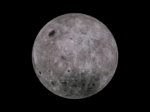 moon 4k 3D Model