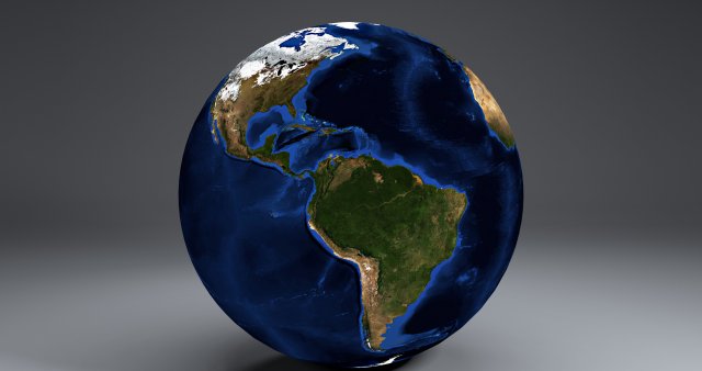 earthglobe 3D Model .c4d .max .obj .3ds .fbx .stl .blend 