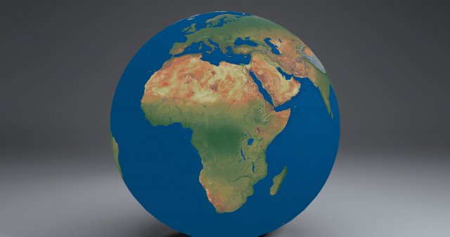 earthglobe16k Model 3D .c4d .max .obj .3ds .fbx .stl .blend 