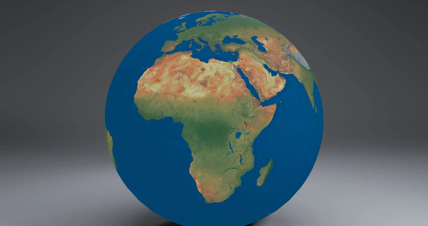 earthglobe16k 3D Model .c4d .max .obj .3ds .fbx .stl .blend 