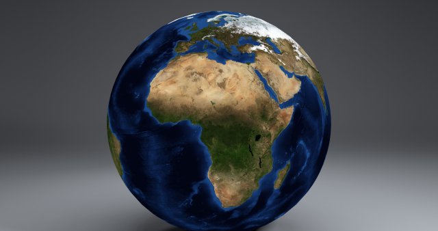 earthglobe 21k 3D Model .c4d .max .obj .3ds .fbx .stl .blend 