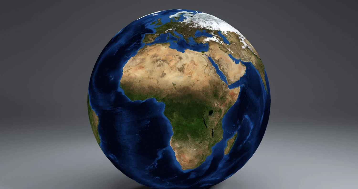 earthglobe 21k 3D Model .c4d .max .obj .3ds .fbx .stl .blend 