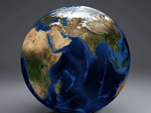 earthglobe 21k 3D Model