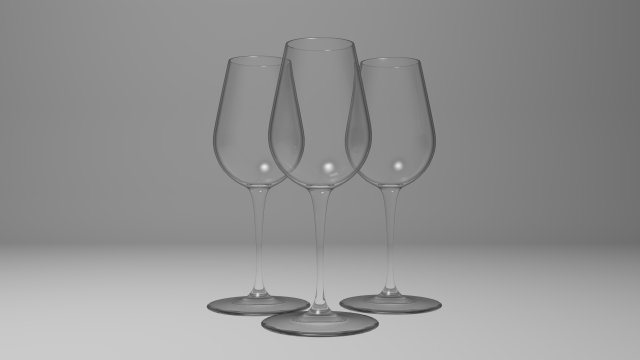 wine glass Modelo 3D .c4d .max .obj .3ds .fbx .stl .blend 