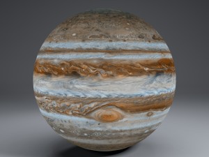 jupiter 4k Modèle 3D