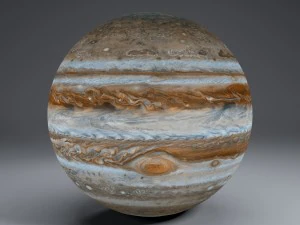 jupiter 4k 3D Model