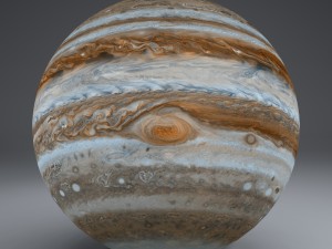 jupiter 4k Modèle 3D