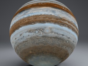 jupiter 4k Modèle 3D