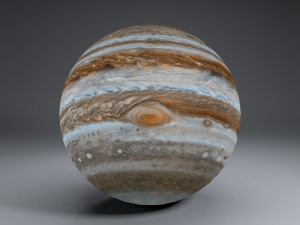 jupiter 4k Modèle 3D