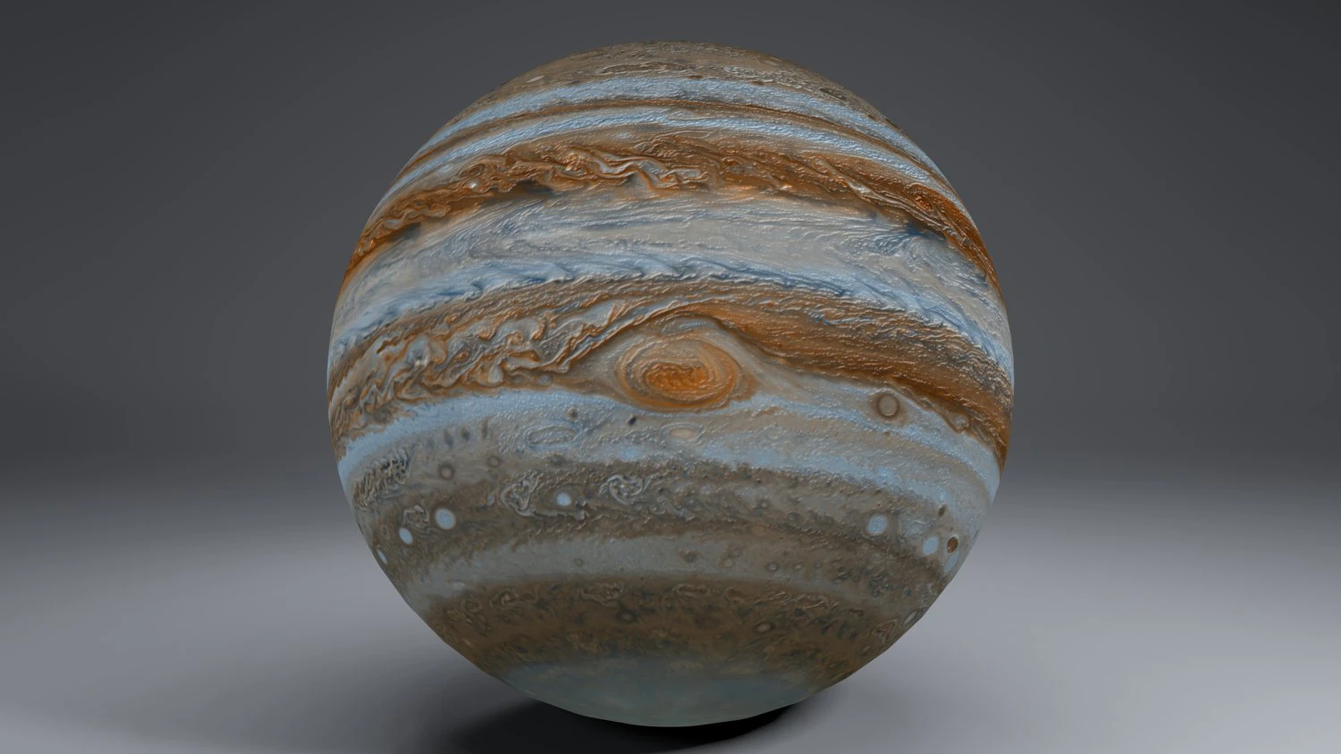 jupiter 6k 3D Model .c4d .max .obj .3ds .fbx .stl .blend 