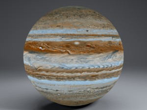 jupiter 8k 3D Model