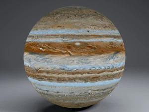 jupiter 8k 3D Model