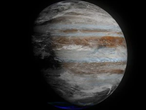 hyperrealistic 4k jupiter 3D Model