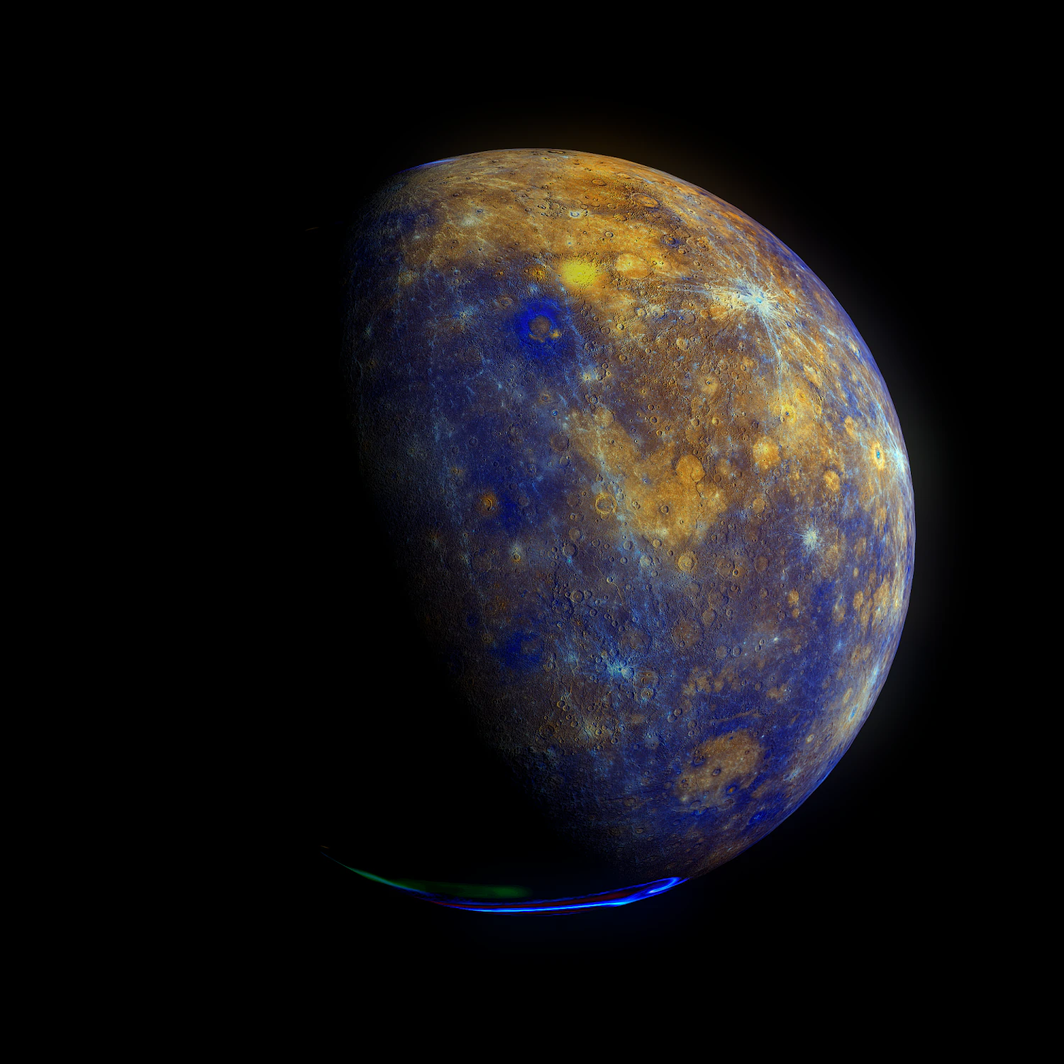 mercury 11k 3D Model .c4d .max .obj .3ds .fbx .stl .blend 