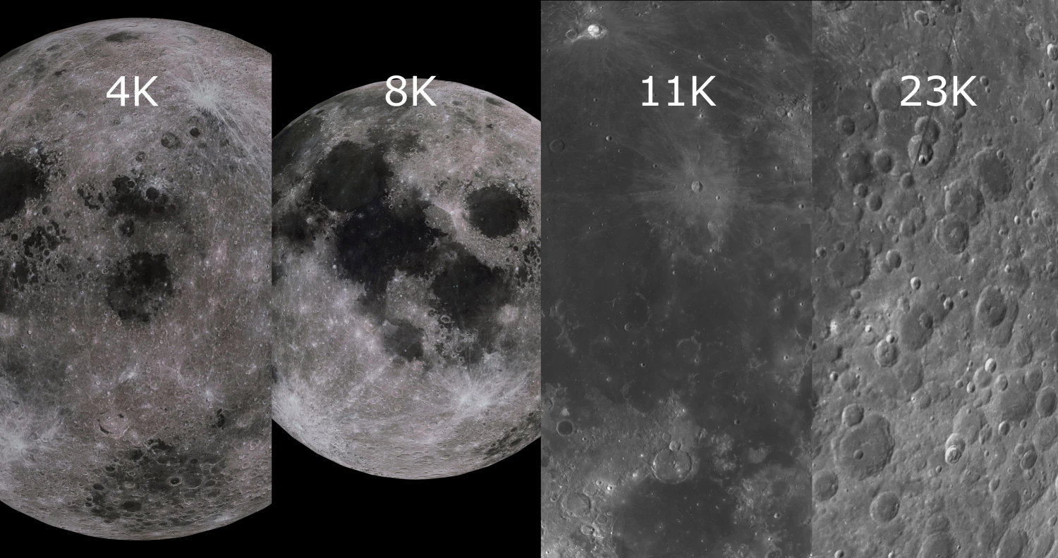 collection de lune Modèle 3D .c4d .max .obj .3ds .fbx .stl .blend 