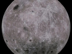 collection de lune Modèle 3D