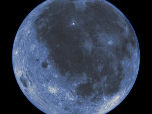 collection de lune Modèle 3D