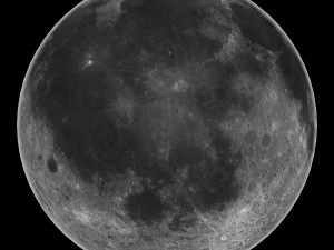 collection de lune Modèle 3D